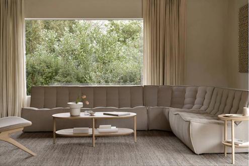 Image 24: Soul & Tables living room sofa and coffee table