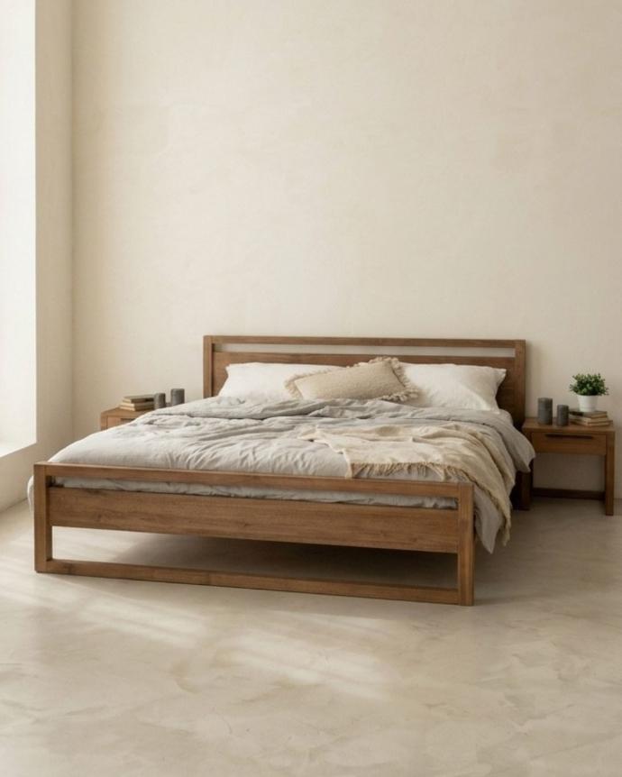 Solid wood bed frames and bedroom furniture collection by Soul & Tables