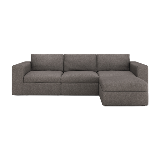 Mellow Modular Chaise Longue Sofa Set - Right Lounger