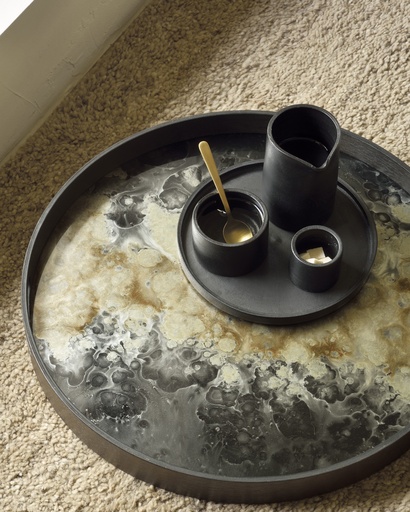 Black Organic Tray