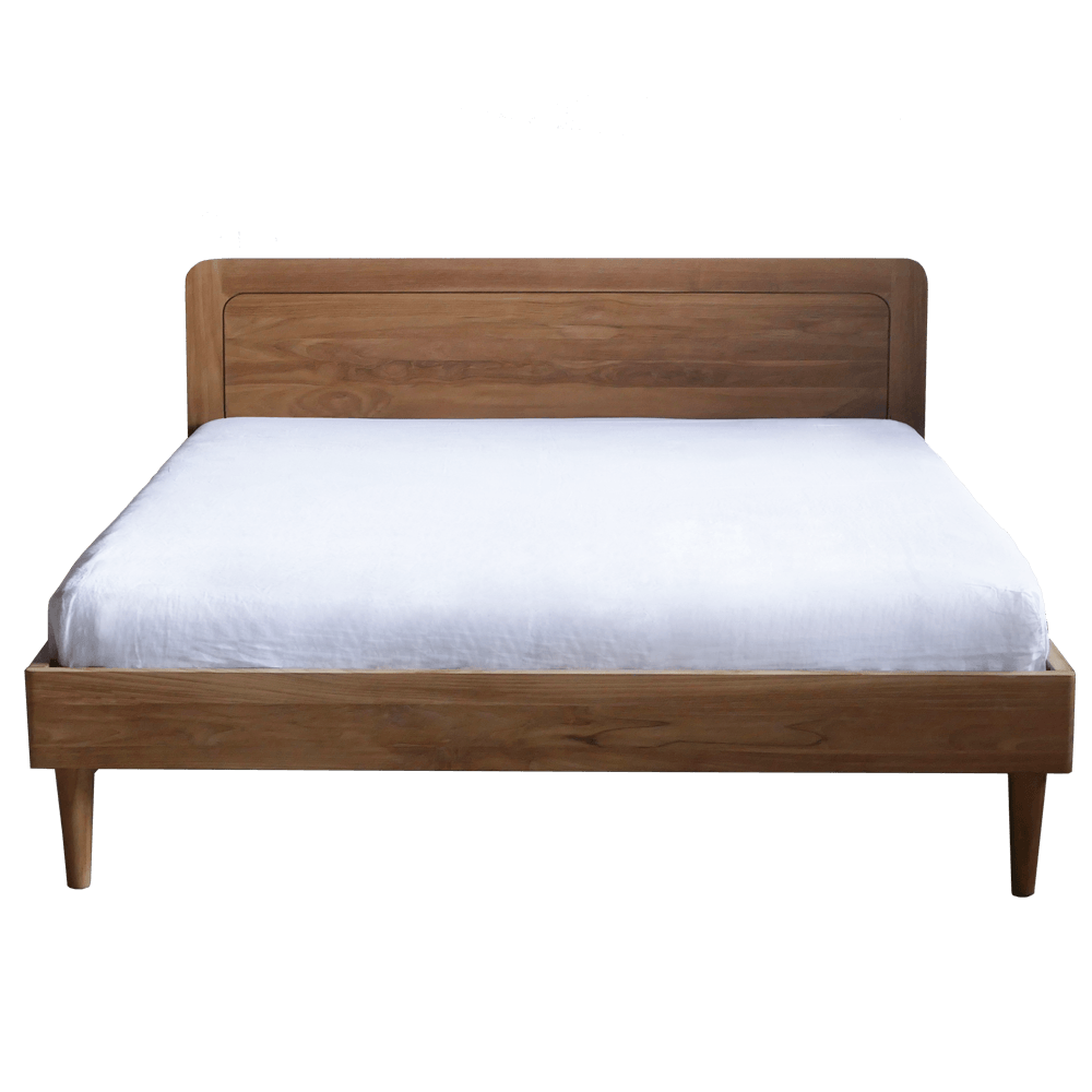 Solo Wooden King Bed Frame Singapore