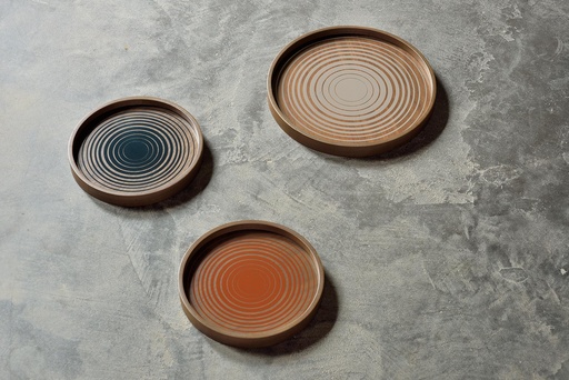 Pumpkin Circles Mini Tray