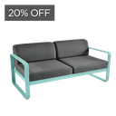 Fermob - Bellevie Sofa 2 Seater with Cushions
